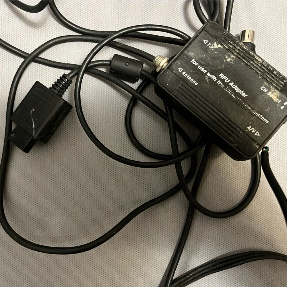 (Nintendo, Sony, sega) game cords wire  bundle